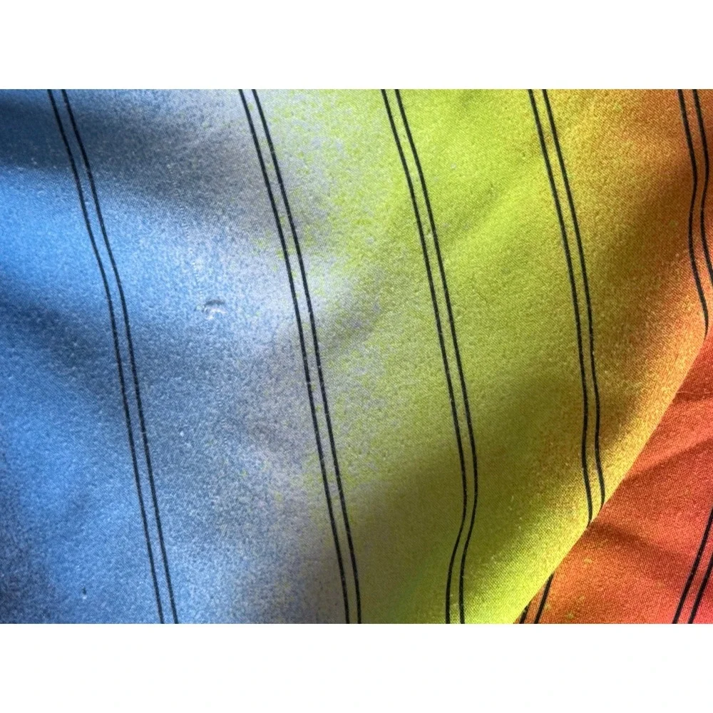 Wonder‎ Nation Boys Rainbow Ombre Striped Swim Trunks Size XS 4-5 Multicolor